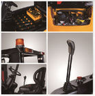 Custom 3 Ton Electric Battery Operated Forklift Safety Seat With Steady