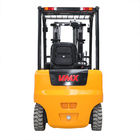 Capacity 1.5 Ton Mini Electric Forklift With Wide View Mast Solid Tire Side Shifter