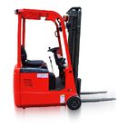 Professional Small Battery Operated Three Wheel Electric Forklift Indoor Operation