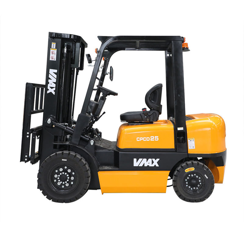 CPCD25 Diesel Powered Forklift 6000mm Max Lifting Height 1220 Fork Length
